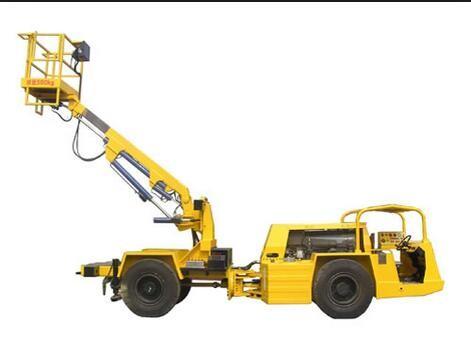 Underground Construction Lift Platform Truck Large Size Max Loading Weight 1t