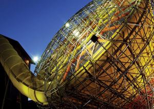 Wholesale Waterpark Tornado Slide Tube For 4 Person Fiberglass Tornado Ride from china suppliers