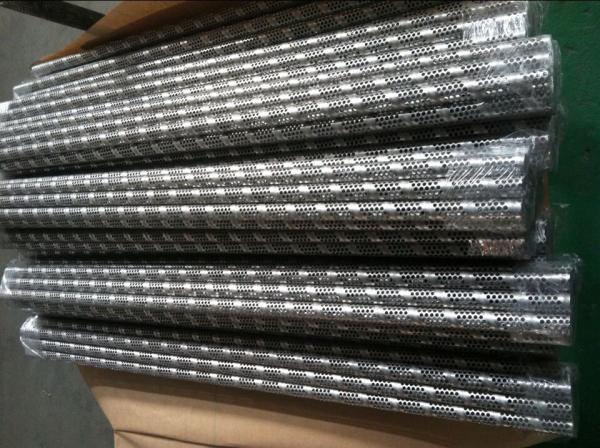 stainless steel spiral welded 316L perforated center tube air 304 center core