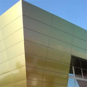 Wholesale Fire Resistant Composite Sandwich Panel ACP 1220x2440mm Golden Color from china suppliers