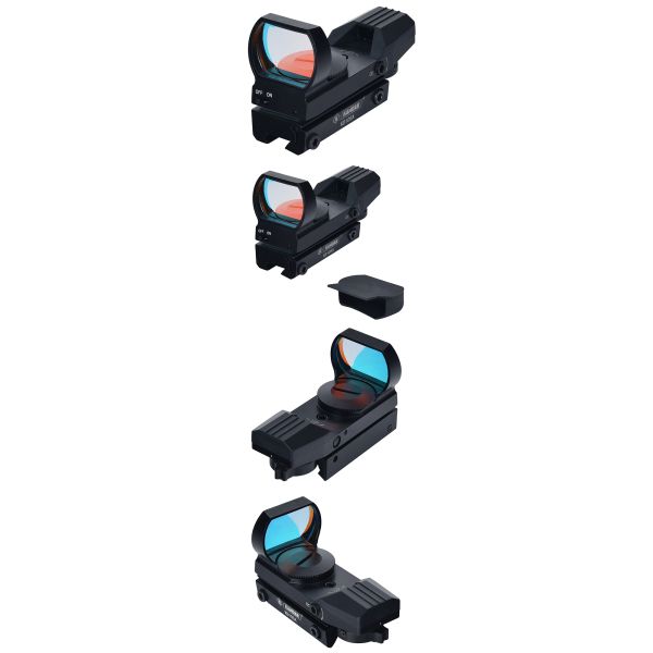 11mm/20mm Base 1X22x33 Red Dot Reflex Sight with Free Eye Relief and Accessories