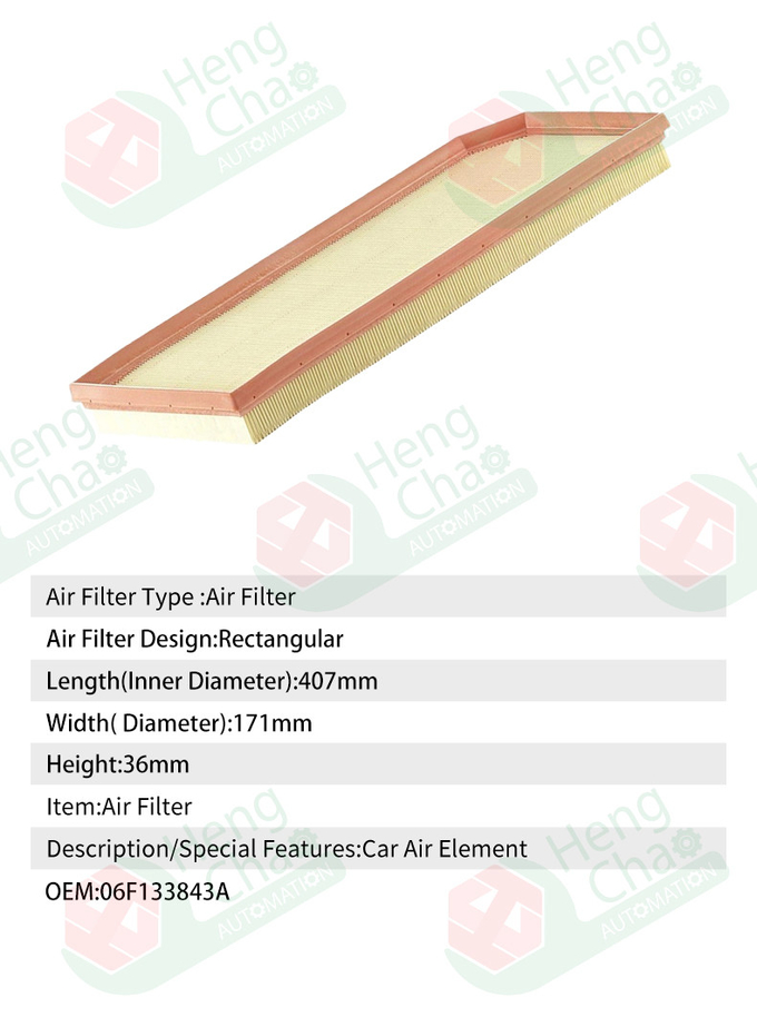 Car Air Filter Element Assembly Machine Assembly Air Filter Oem 06f133843a