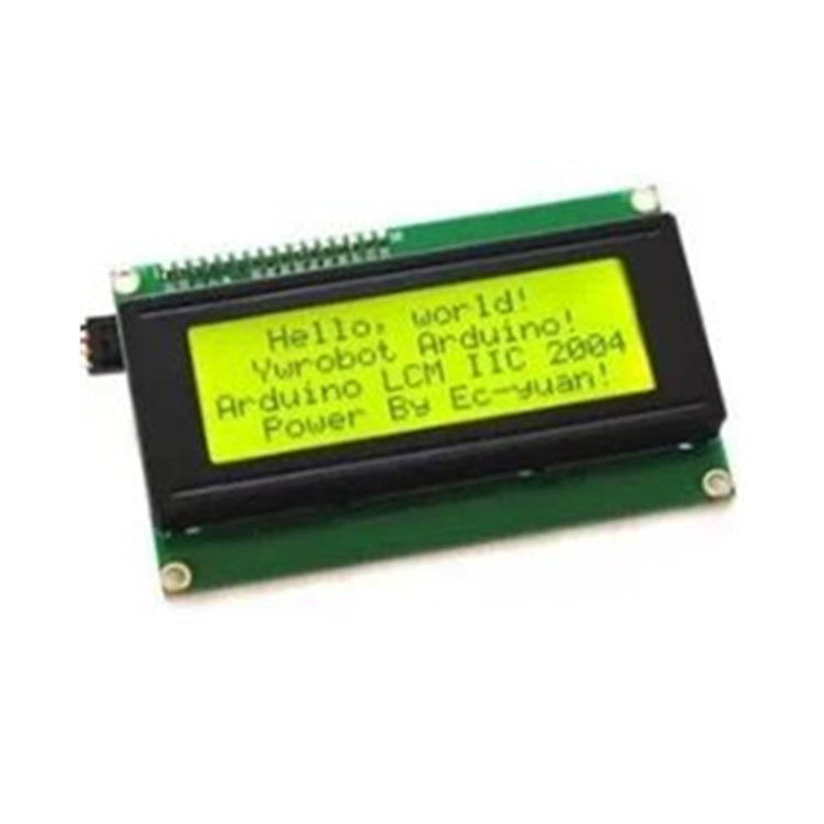 Ardu Serial IIC/I2C/TWI 2004 Yellow Character Display Screen LCD Module 20x4