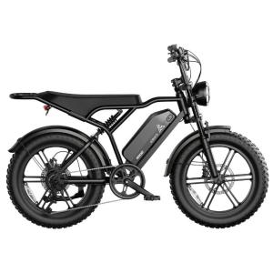Wholesale R002 20''*4.0 1500W Full Suspension Moped-style Electric Bike Europe Warehouse Stock Fat Tire Bike from china suppliers