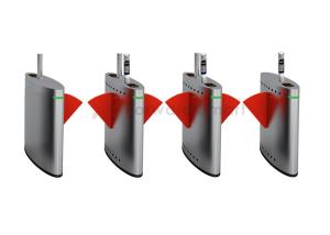 Wholesale Card Swiping Ticket Fingerprint Barcode Half Height Turnstiles from china suppliers