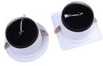 High brightness Commercial LED Recessed Downlight 5 inch 30W , 45W
