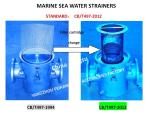 Marine Sea Water Filter, Marine Single Sea Water Filter AS150 CB/T497-2012,