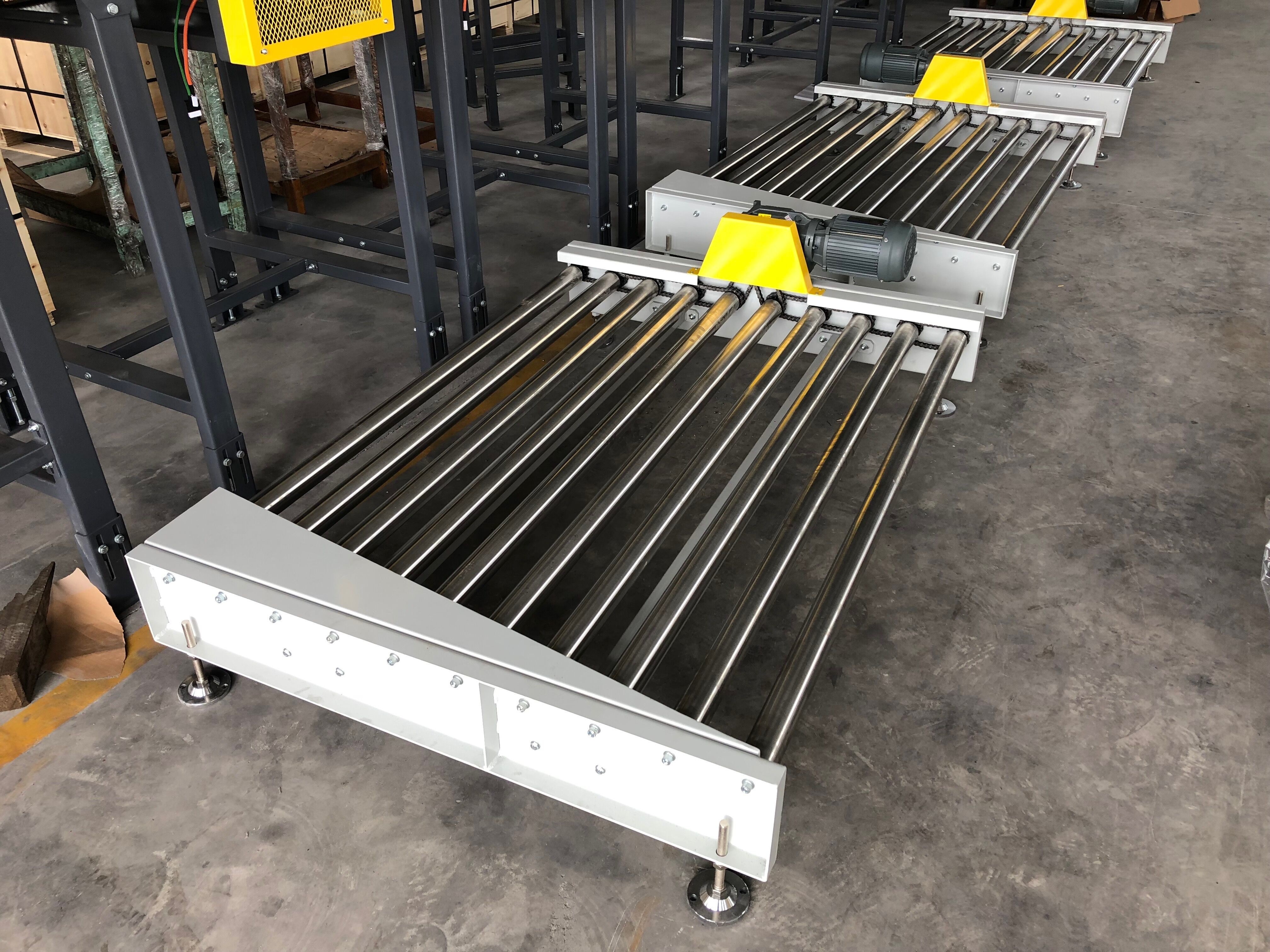 24 volt DC Reversible powered mdr conveyor