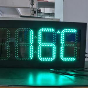 Wholesale 8&quot;-722&quot; Panel Size LED Time And Temperature Sign For Outdoor Advertising from china suppliers