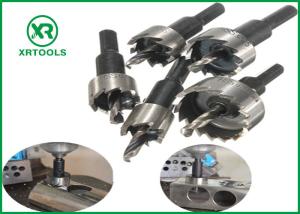Wholesale White Finished HSS Hole Saw , Fluted Teeth Metal Hole Saw Metal Drilling from china suppliers