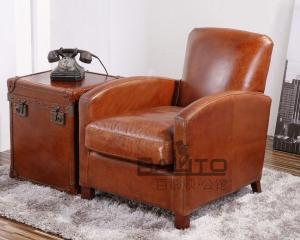 Wholesale classical British style leather chair,#2061 from china suppliers