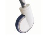 Central Controlled Brake Medical Castors Hospital Furniture TPR PU Material