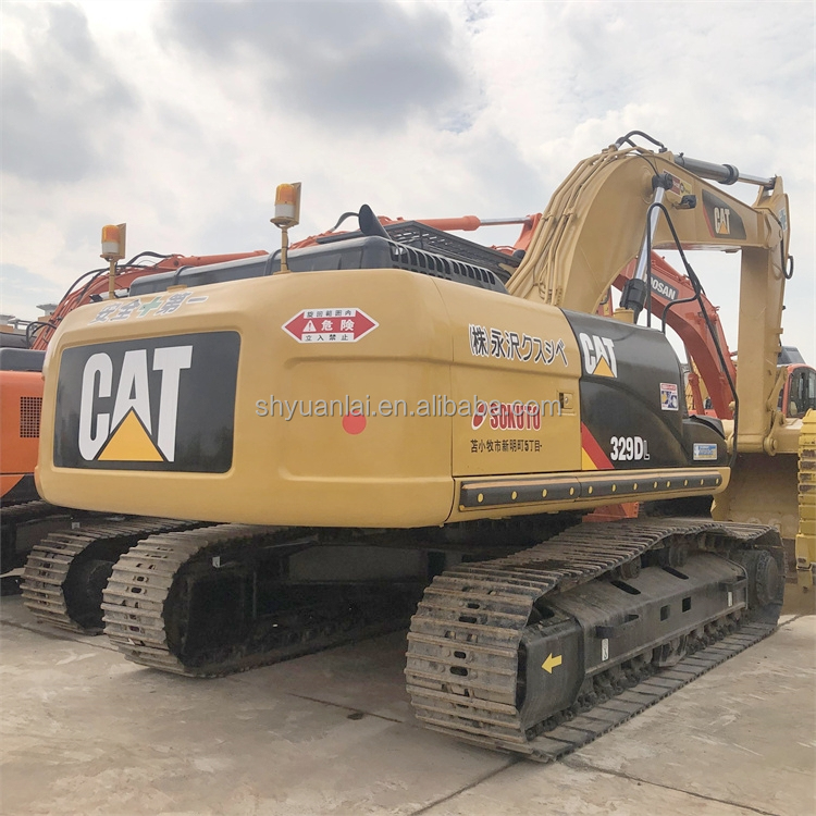 152KW Second Hand CAT329DL Excavator with Soft Steel Design and Low Fuel Consumption