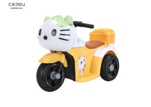 Wholesale Children's Electric Motorcycle Tricycle Child Toy car Baby Battery car-Yellow/Green/Pink from china suppliers