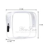 Plain Transparent Travel Wash Bag Premium PVC Made For Men / Women