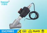 63mm Angle Seat Valve Stainless Steel Material 2.5 " 2 - 1 / 2 " Size