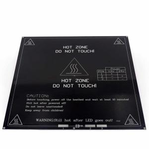 Wholesale 214*214* 3mm 24V 3D Printer Heatbed Aluminum Substrate Hot Plate from china suppliers