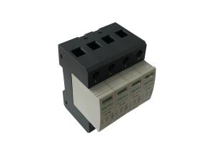 Wholesale AC 4P Surge Suppressor 40KA Surge Protection House Lightning Protective Arrester from china suppliers