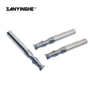 Wholesale 2 Flute High Speed Carbide End Mills HRC65 8mm Milling Cutter For Stainless Steel from china suppliers