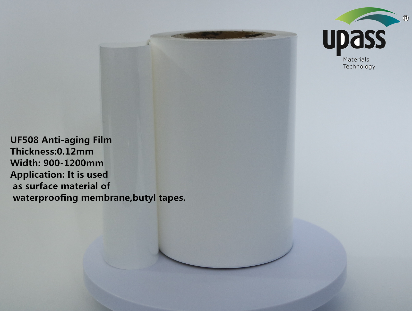 Anti-Aging 5 Years HDPE Laminated Film Waterproofing Application Film
