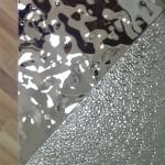 water ripple shaped stainless steel sheet hammered embossed SS plate 304 316