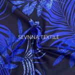 Tricot Warp Sustainable Yoga Wear Fabric Digital Printing Jogging Outfits