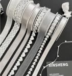 Silver Series Christmas Ribbons and Flower Bouquets Perfect for Hair Accessories