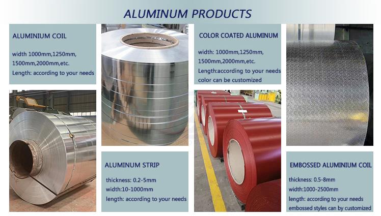 CE Certified and Full Hard PVDF PE 0.3mm 0.7mm 3mm 4mm Color Coated Aluminum Coil for Stable