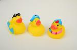 Weighted Floating Upstanding Bath Rubber Ducks,sunglass weighted yellow rubber