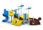 3-14 Years Kids Outdoor Playground Equipment Anti Static Pirate Style TQ-HD105