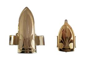 Wholesale Plastic Funeral Accessories Suppliers , Gold Color Casket Accessories 17kg / 16kg from china suppliers