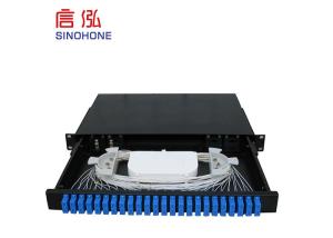 Wholesale Reliability Optical Fiber Distribution Box 48 Core 40 Mm Fiber Shock Resistance 750N from china suppliers