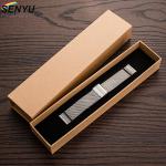 Watch Strap Kraft Paper Packaging with Drawer / Brown Kraft Paper Box Custom