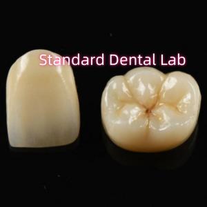 Wholesale Biocompatible Material Aesthetic Zirconia Crown Zirconia Bridge Teeth from china suppliers