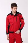 YKK Zipper 250gsm Multi Pocket Work Jacket , 65% Polyester Auto Repair Workwear