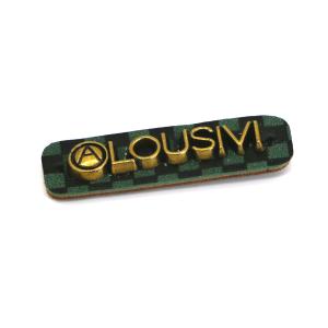 Wholesale Green Leather Patches For Clothes Copper Material Logo Pattern OEM ODM from china suppliers