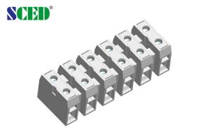 Wholesale 600V Feed Through Terminal Block 30A Pitch 12.00mm PA66 Copper from china suppliers