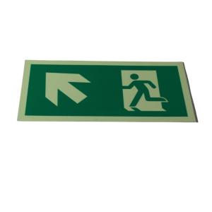 Wholesale Self Luminous Aluminum Emergency Evacuation Signs Fire Escape Plan Symbols from china suppliers