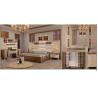 Buy cheap Granite Top Case Home Hotel Bedroom Sets Furniture Mirrored Headboard Bed from wholesalers