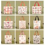 Manufacturers produce fashionable cotton bags fine printing large capacity good