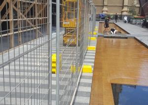 Wholesale Hot Dip Galvanized Temporary Construction Fence Panels For Major Public Events from china suppliers