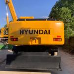 Used Original South Korea hyundai 210W-7 Wheel Excavator Digger High Quality