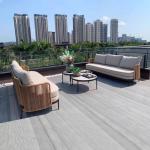 Alumiunm Frame Rattan Outdoor Furniture Set Leisure Time Patio Furniture