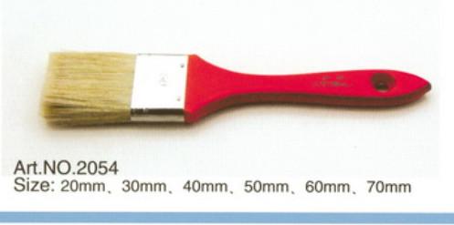 Red wooden handle pure bristle PET/PP synthetic fiber or non-synthetic paint