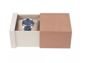 China ISO Wrist Watch Packaging Box Gift Wrap Watch Box With Drawer on sale