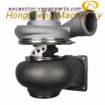 S6D125E-3 Engine Excavator Turbocharger Komatsu PC400-7 450-7 6156-81-8170
