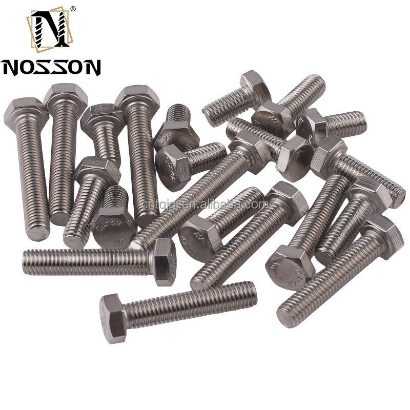 Long-Lasting Durability Grade Hex Bolts and Nuts M6-M36 M10 DIN933 934 Steel Finish ZINC PLATED Metric Measurement System