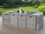 New design Outdoor garden Furniture PE Rattan wicker chair hotel chair and table