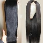 Natural Hairline 100 Percent Human Hair Lace Front Wig With Baby Hair No Tangle