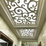 Fireproof Laser Cut Metal Screen Panels 2mm Transfer Printed Heat Transfer